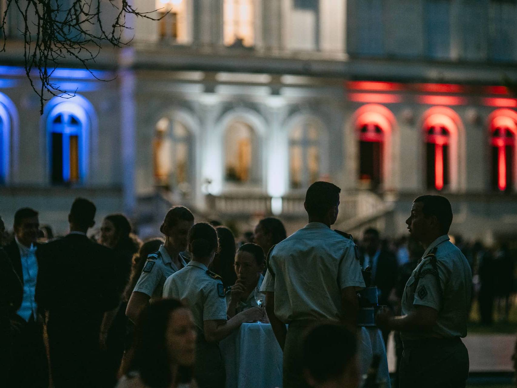 Photo mise en lumière façade